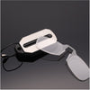 Load image into Gallery viewer, Folding Women&#39;s Men&#39;s Rimless Nose Clip Reading Glasses Mini Eyewear