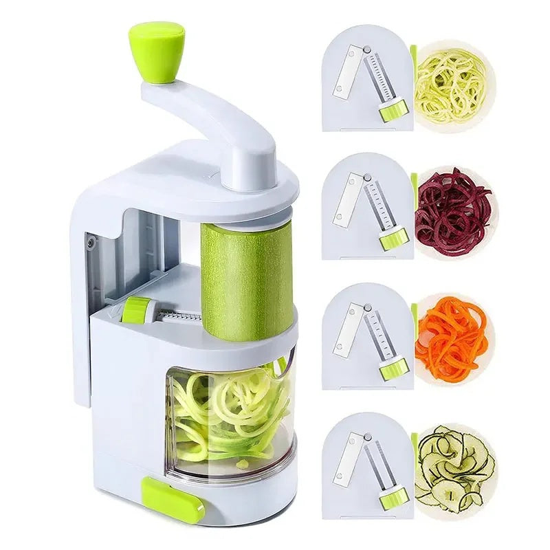 Vegetable Grater Potato Spiral Slicer Fruit Vegetable Spiral Machine Multifunctional Kitchen Gadgets