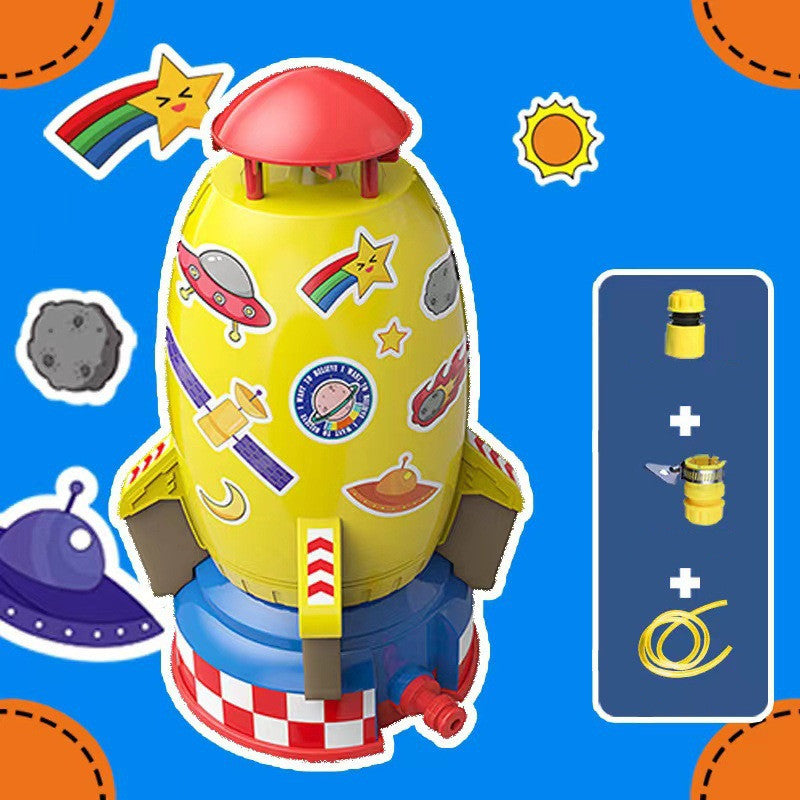 Rocket Launcher Toys Water Pressure Lift Sprinkler Fun Interaction Summer Gadgets