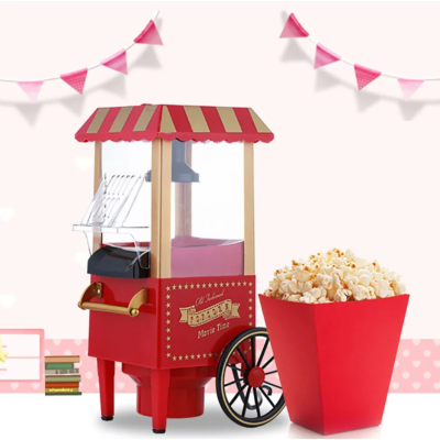 Trolley Popcorn Machine Creative Gift Home Popcorn Maker Household