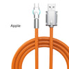 180 Rotating Alloy Connector Super Fast USB Charging Data Cable Apple & Type-C