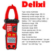 Delixi Smart Digital Clamp Meter Multimeter Resistance AC DC Voltage Smart Digital Ammeter