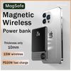 Macsafe Magnetic Wireless Power Bank For Iphone 12 13 14 External Auxiliary Battery Charger