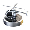 Solar Powered Car Helicopter Air Freshener Rotating Cool Perfume Ornaments