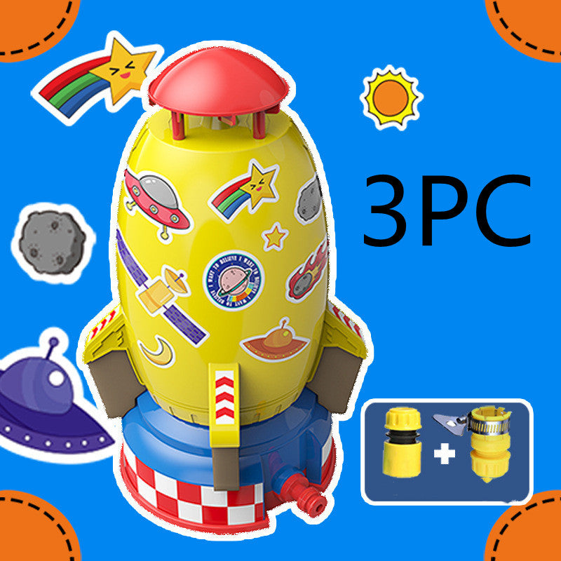 Rocket Launcher Toys Water Pressure Lift Sprinkler Fun Interaction Summer Gadgets