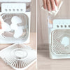 3 In 1 Air Humidifier Cooling USB Fan LED Night Light Water Spray Humidification Fan