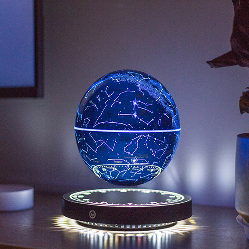 Maglev Moon Lamp Simple Bedside Table Magnetic Levitating Floating Rotating Globe Light