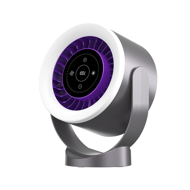 Desktop Adjustable Fan Light Wall Mount Table Fan Light Air Circulation Cooling Fan