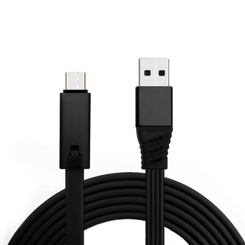 Re Connectable USB charging cable for Micro, Type-C & I Phones renewable data line