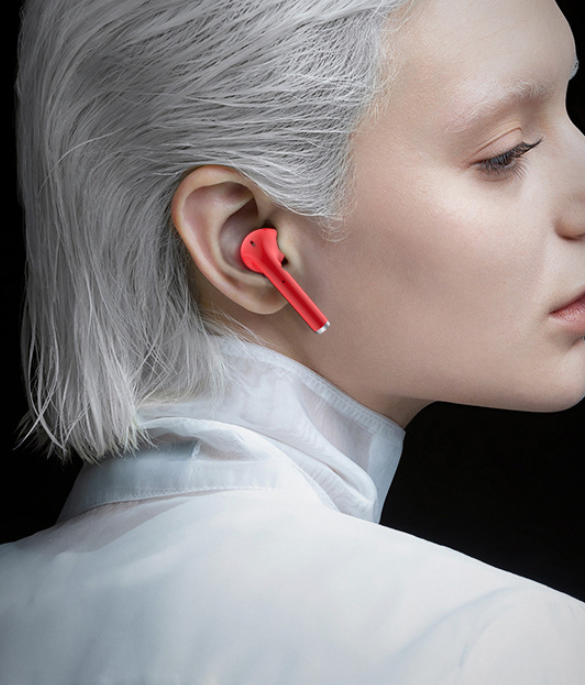 Fashion Individual Earphone Lipstick Bluetooth Earphone In-ear Noise Reduction