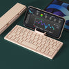Mini Folding Bluetooth Wireless Keyboard For Tablets & Phones Portable with Stand