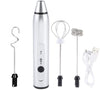 Afbeelding laden in Galerijviewer, Rechargeable Electric Milk Frother Automatic Kitchen Juice Food Mixer Cream Egg Beater Blender