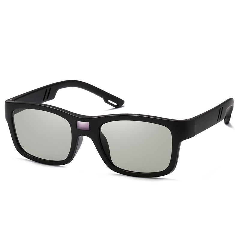 0.1-second Intelligent Photosensitive/Photochromic Color-changing Polarized Sunglasses