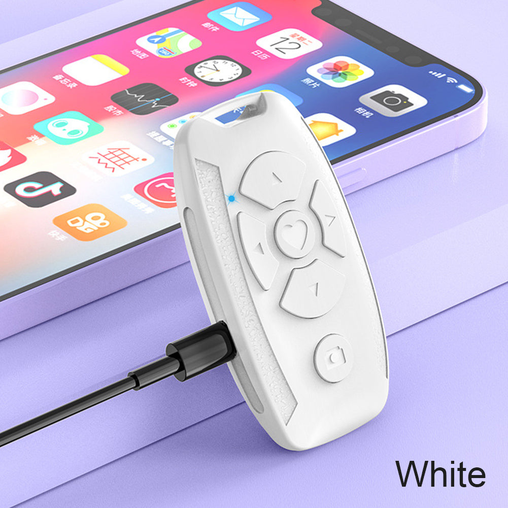 Mobile Phone Bluetooth Remote Control Wireless Rechargeable Page Turni ...