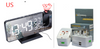 Multifunctional Radio Projection Alarm Clock