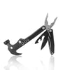 Portable Pocket Claw Hammer Multitool Stainless Steel Knife Plier Tool Nylon Sheath Outdoor Survival Camping Hiking