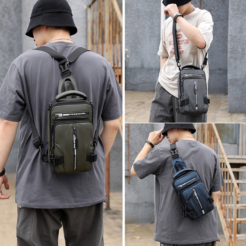 Crossbody Bags Men/Women Multifunctional Backpack Shoulder Chest Bags