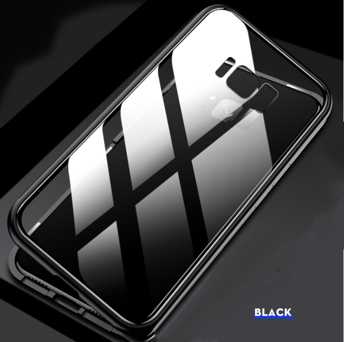 Samsung Metal Magnetic Phone Case Anti-Peeping Cover note & S series