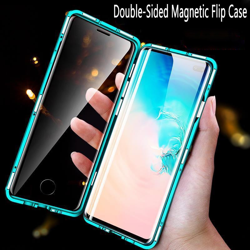 360 Double Sided Magnetic Metal Case For Samsung Galaxy A Series