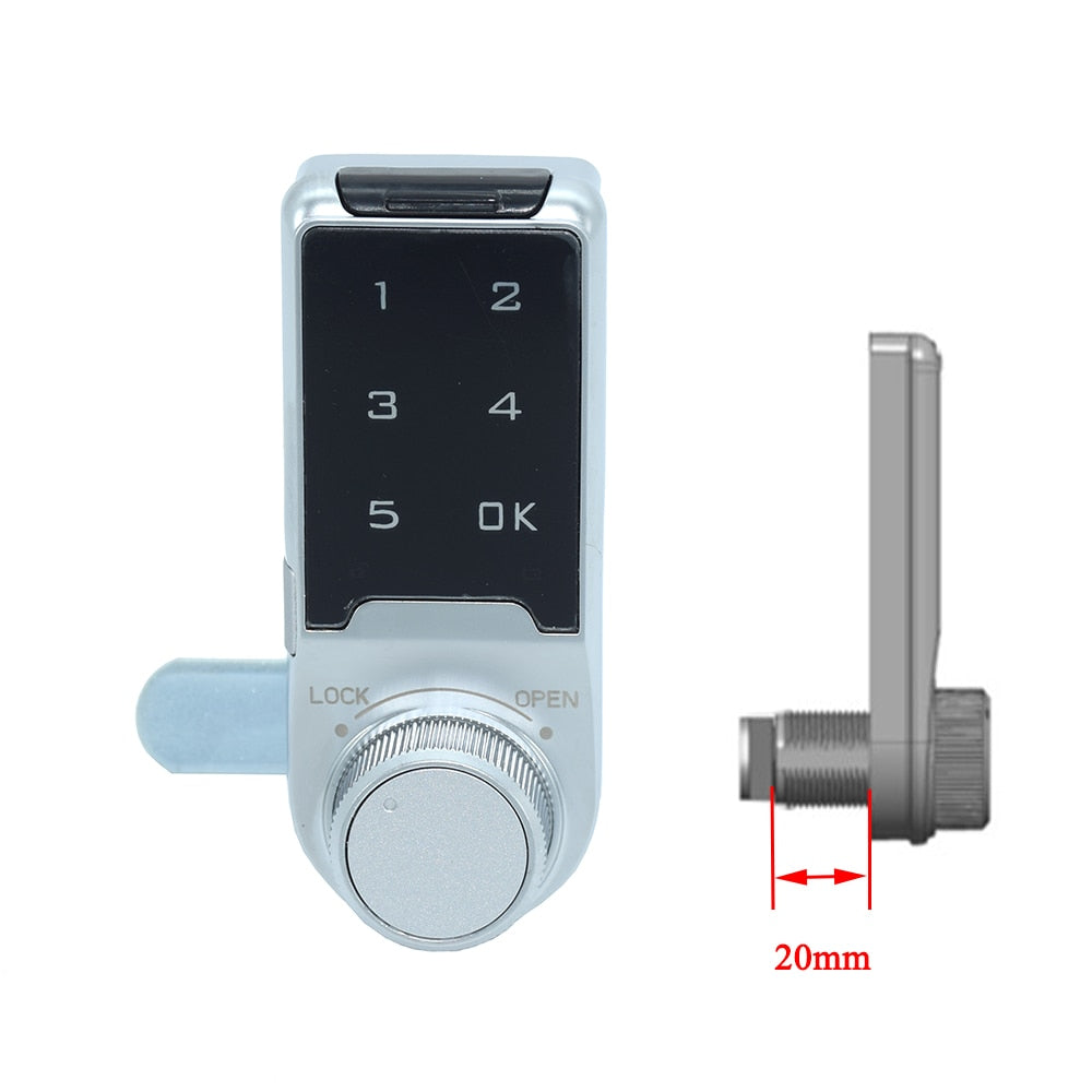 Touch Lock Drawer Electric Touch Keypad Password Cabinet Drawer Smart Lock – WA Super Store