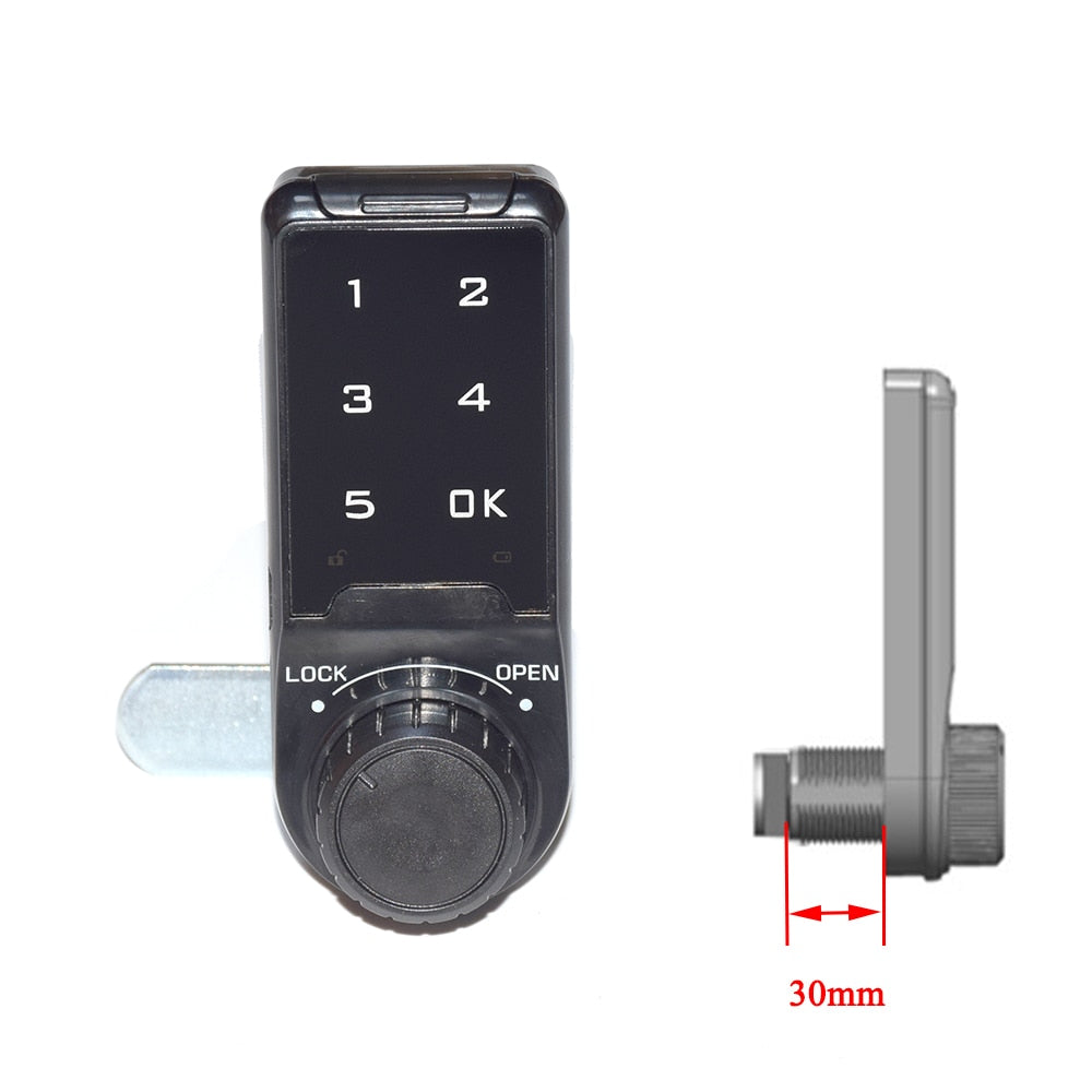 Electric Touch Keypad Password Cabinet Drawer Smart Lock