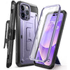 iPhone 360 Full-Body Rugged Holster Cover with Built-in Screen Protector & Kickstand