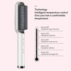 Charger l&#39;image dans la visionneuse de la galerie, New 2 In 1 Hair Straightener Hot Comb Negative Ion Curling Tong Dual-purpose Electric Hair Brush
