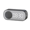 Charger l&#39;image dans la visionneuse de la galerie, BT Music Alarm Clocks Mirror FM Radio LED Digital Clock 2 Alarm