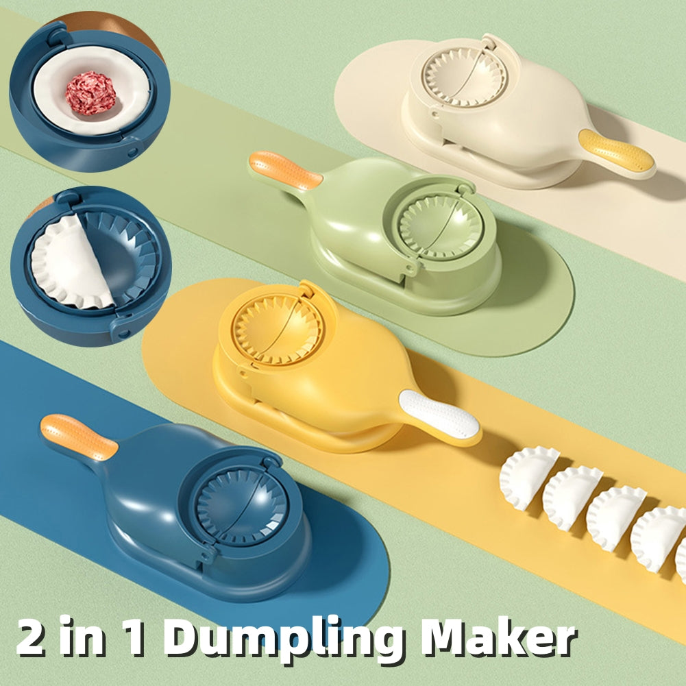 2 In 1 Dumpling Maker Manual Dumpling Baking Mold Press Kitchen Tool Gadgets