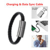 गैलरी व्यूअर में छवि लोड करें, 2022 New Bracelet USB Charging Data Cable Cord For I Phone USB C &amp; Micro Cable