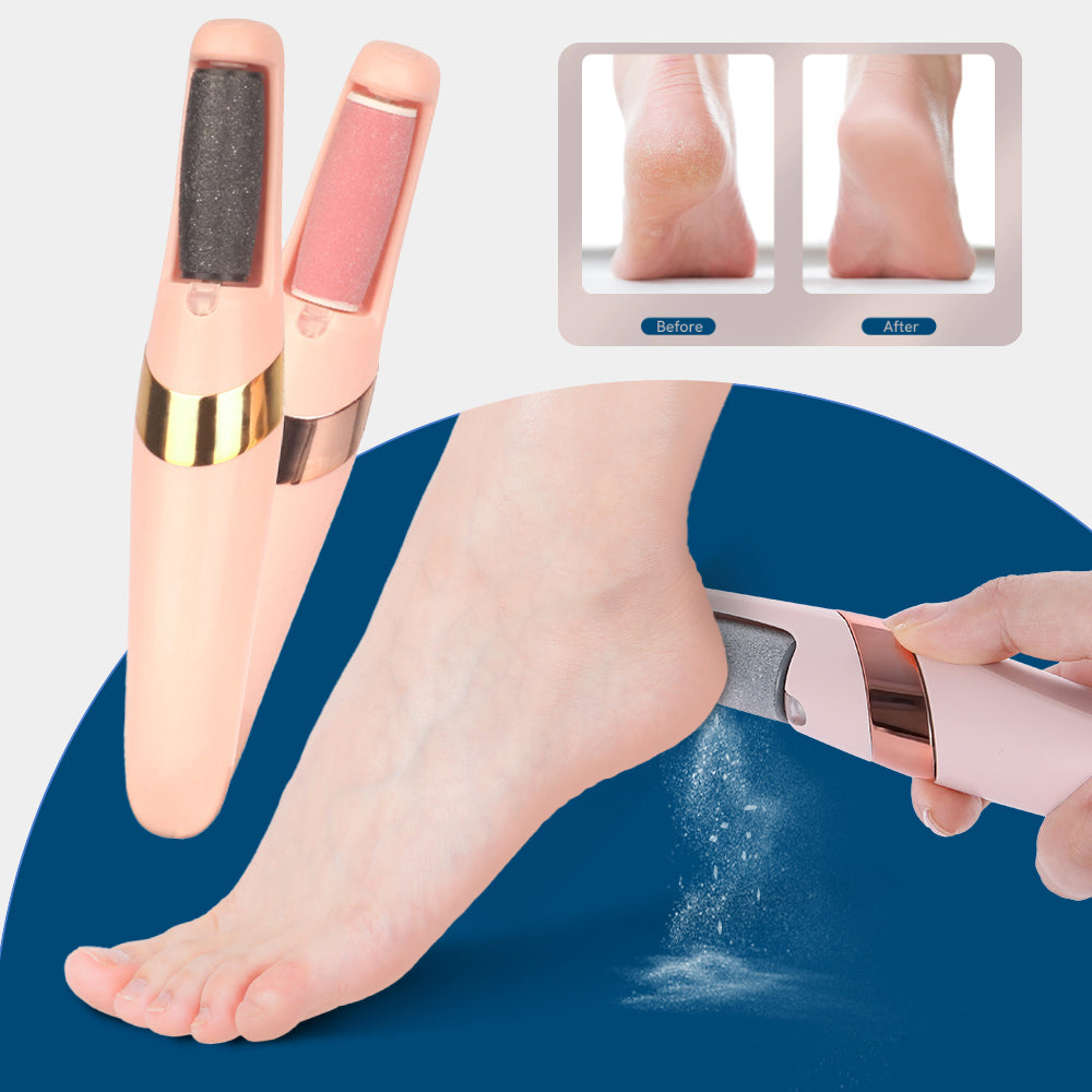 Electric Foot Scrubber Automatic Foot Grinder Calluses Pedicure Foot F ...